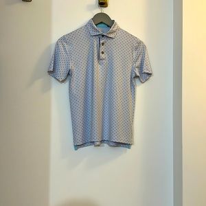 Greyson shirt boys blue and navy blue